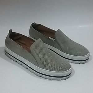 Halogen perforated Men's slip on loafers